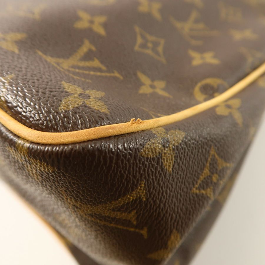 LOUIS VUITTON Monogram Batignolles金扣肩背袋-11