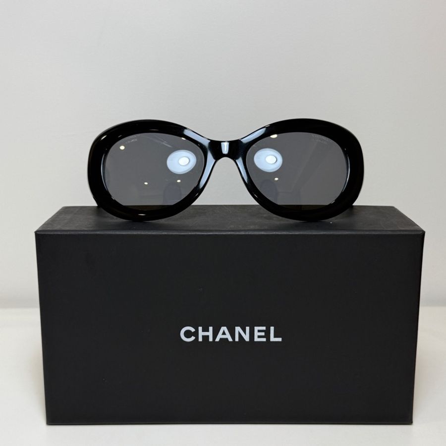 Chanel Oval 墨鏡-0