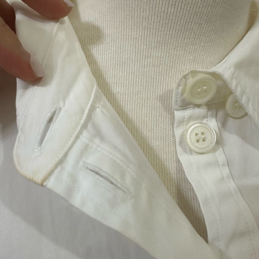 二手BURBERRY白襯衫洋裝-6