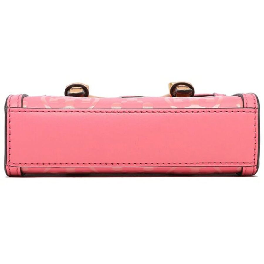 【TORY BURCH】琴譜兩用包-玫瑰粉色-5