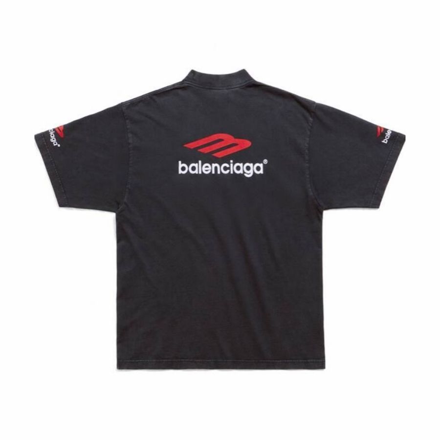 Balenciaga 男女同款 logo標識短袖T恤XXS XS S M L XL碼-2