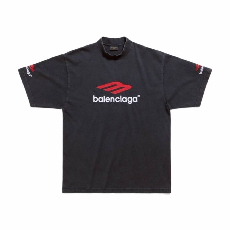 Balenciaga 男女同款 logo標識短袖T恤XXS XS S M L XL碼-3