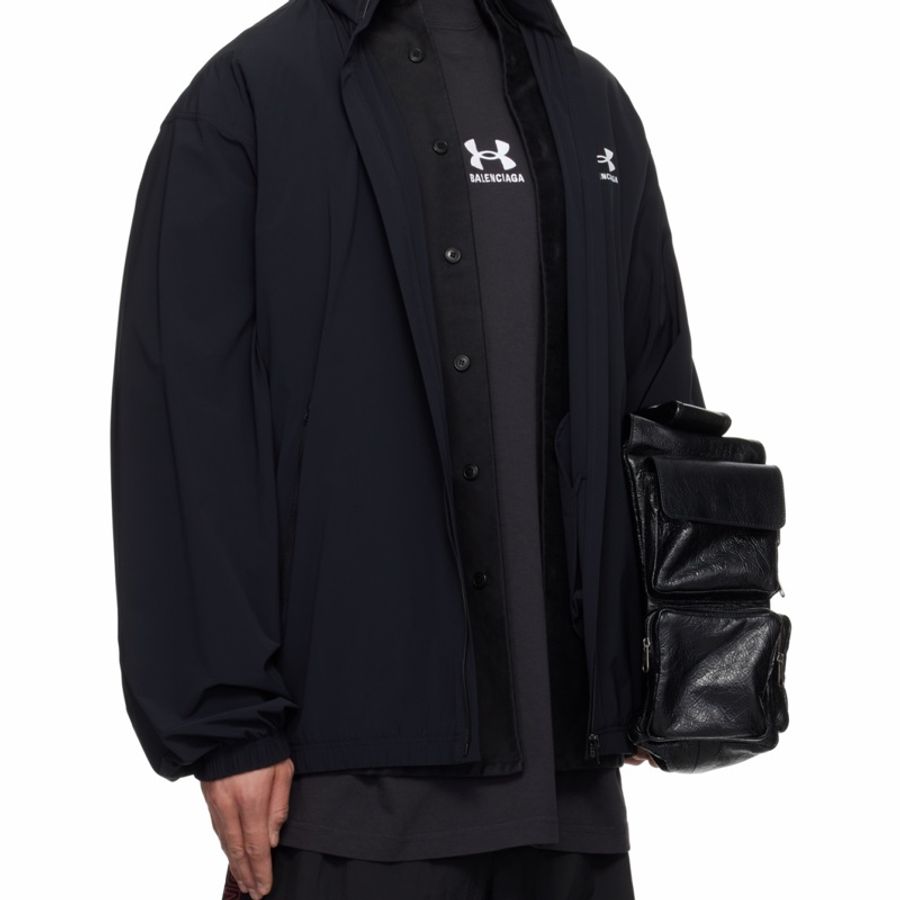 Balenciaga 男士 Balenciaga X Under Armour® 連帽夾克XXS XS S M XL碼模特身高186CM,穿著S碼-5