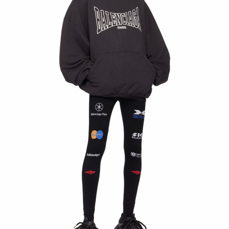 Balenciaga 男女同款 長袖連帽衛衣XS S M L碼-4