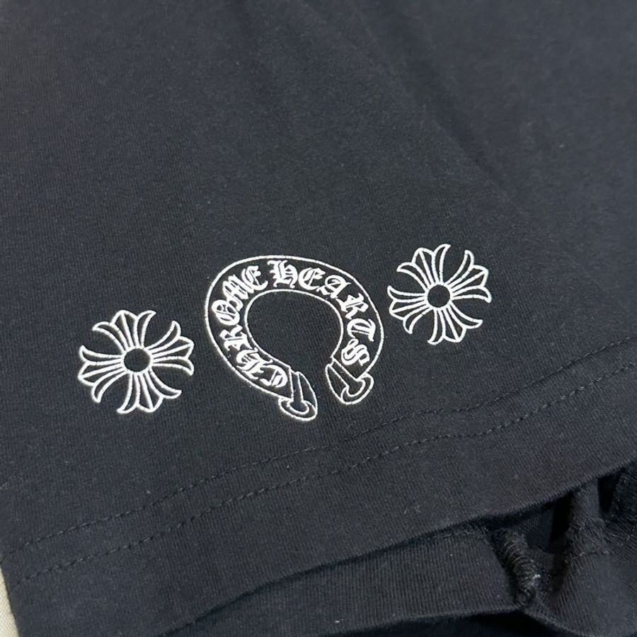 克羅心 chrome hearts 馬蹄 彩色 logo 短袖-7