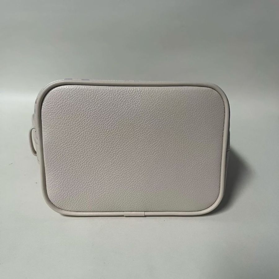 Lv夢幻紫漸變All in BB水桶包芯片 牛皮18*16*12 全新配件齊全-6