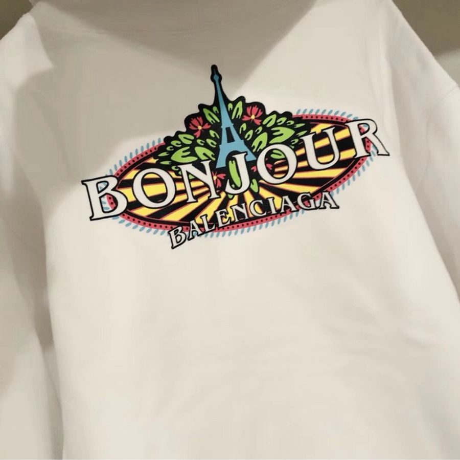 Balenciaga 女士 logo印花連帽衛衣XS S M L碼-2