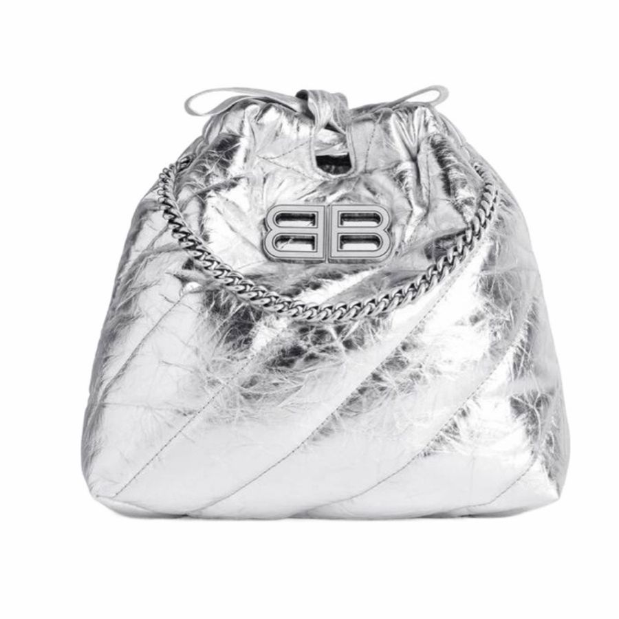 Balenciaga 女士 CRUSH XS壓花單肩包均碼碼XS、20cm*7.5cm*20cm-0