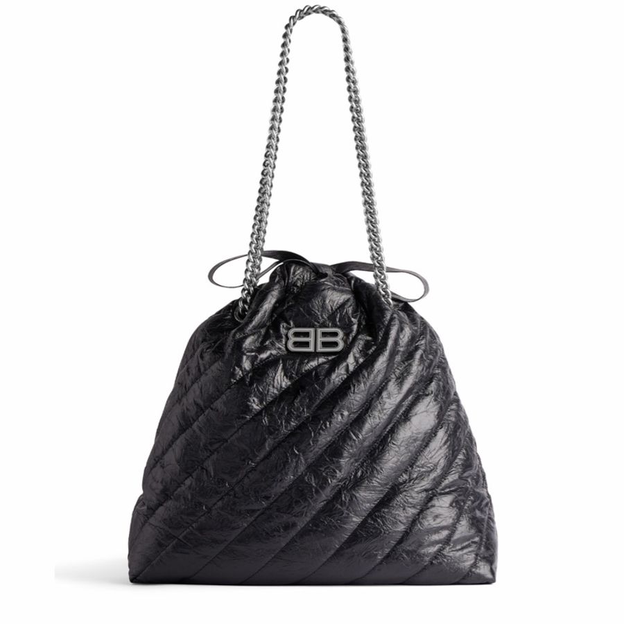 Balenciaga 女士 CRUSH絎縫中號托特包均碼碼中號、39.8cm*13.9cm*45.9cm-0