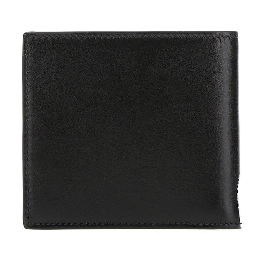 Alexander McQueen 男士 logo印花雙折錢包均碼碼長：11cm，高：10cm-4