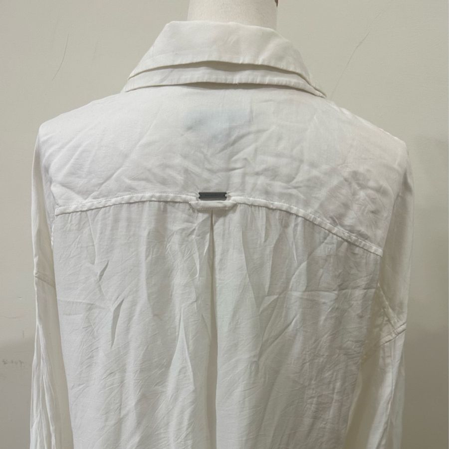 二手正品allsaints白色襯衫-2