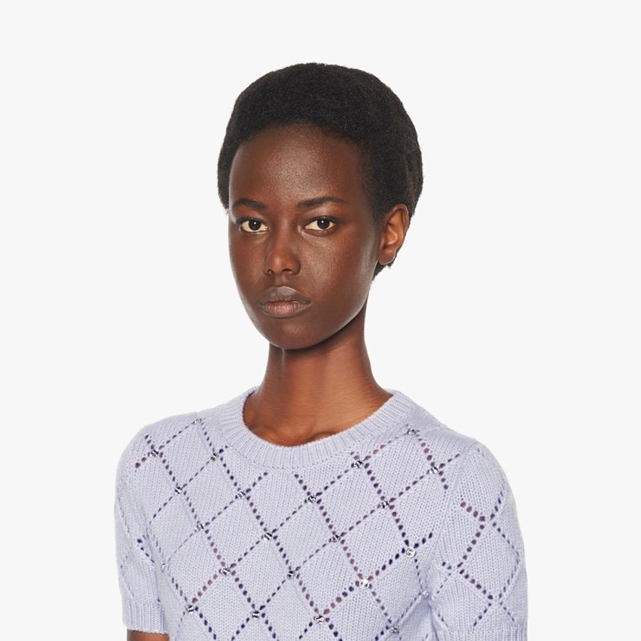 Miu Miu 女士 短袖羊絨毛衣IT-38 IT-40碼-1