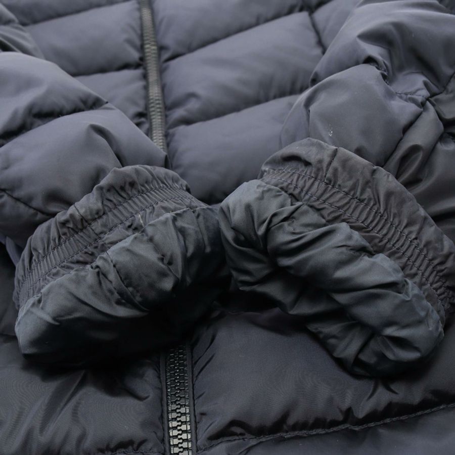 MONCLER FLAMMETTE 帶帽羽絨衣 4993105 尼龍海軍藍 #1 二手男款-6