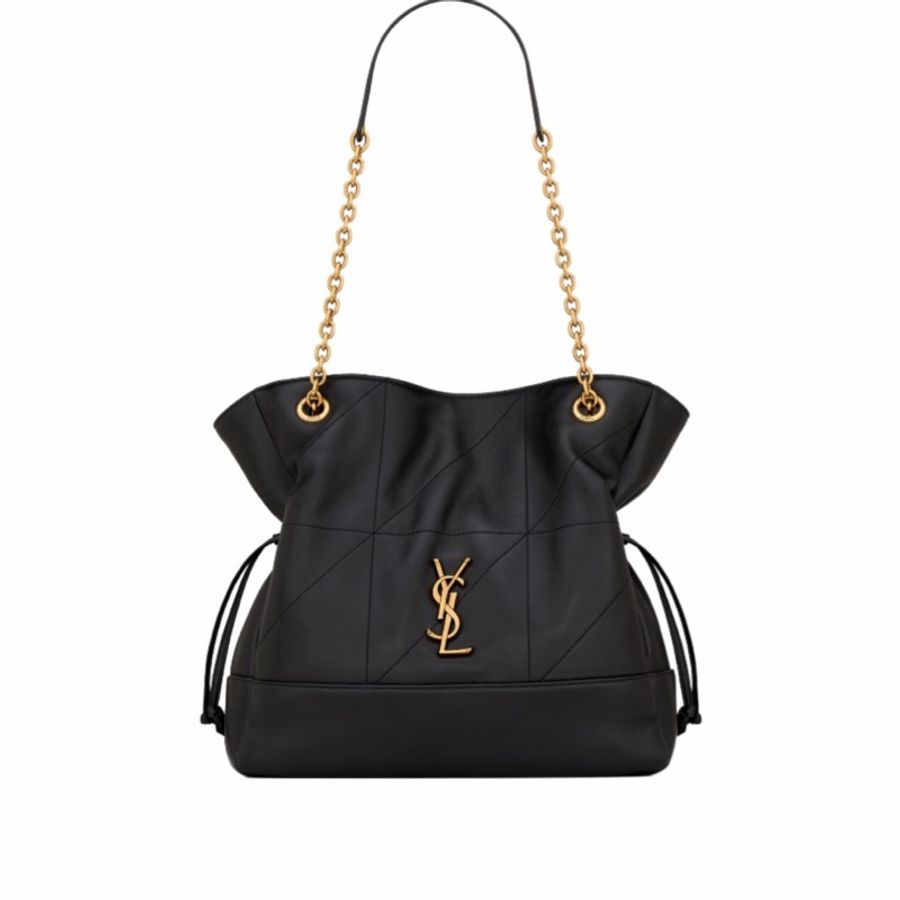 Saint Laurent 女士 抽繩單肩包均碼碼27cm*11cm*29cm-5