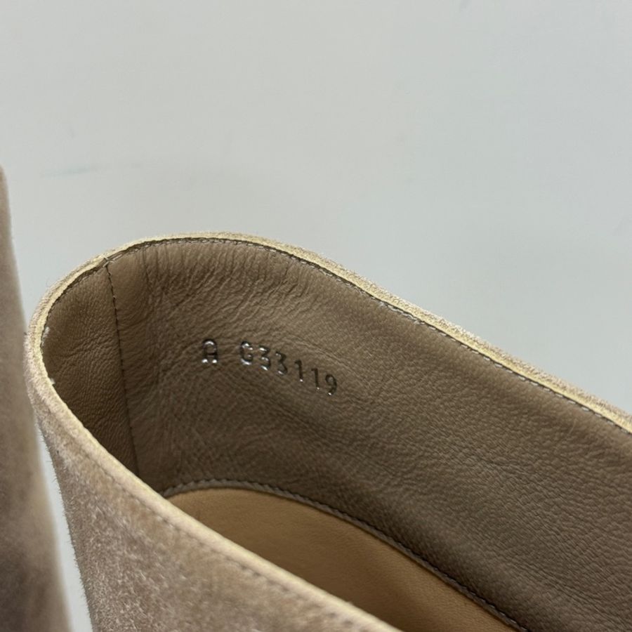 Chanel 拼接麂皮長靴-20