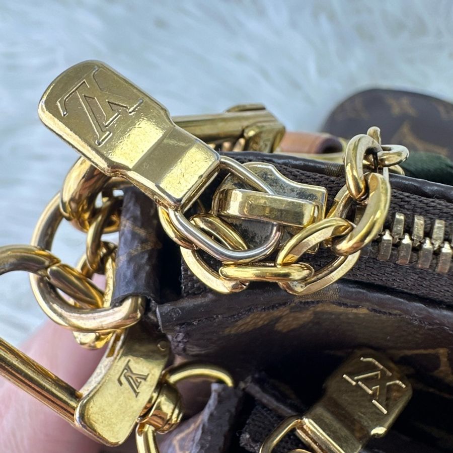 LV 5 in 1 Multi Pochette 晶片款 單肩斜肩包-12