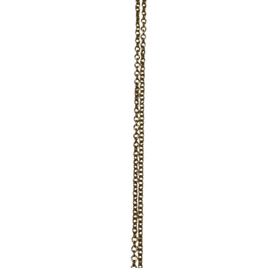 TIFFANY&CO. 蒂芙尼 T SMILE NECKLACE LARGE SIZE 微笑項鍊大號 K18 YG-3