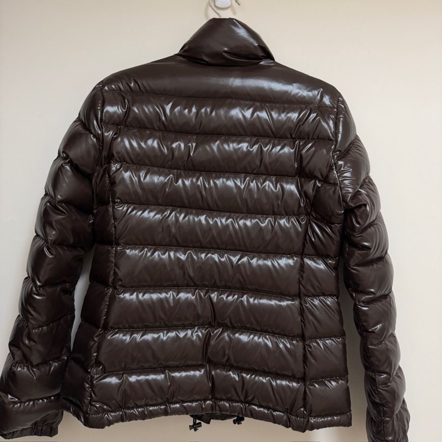 Moncler 咖啡色厚款羽絨外套-9