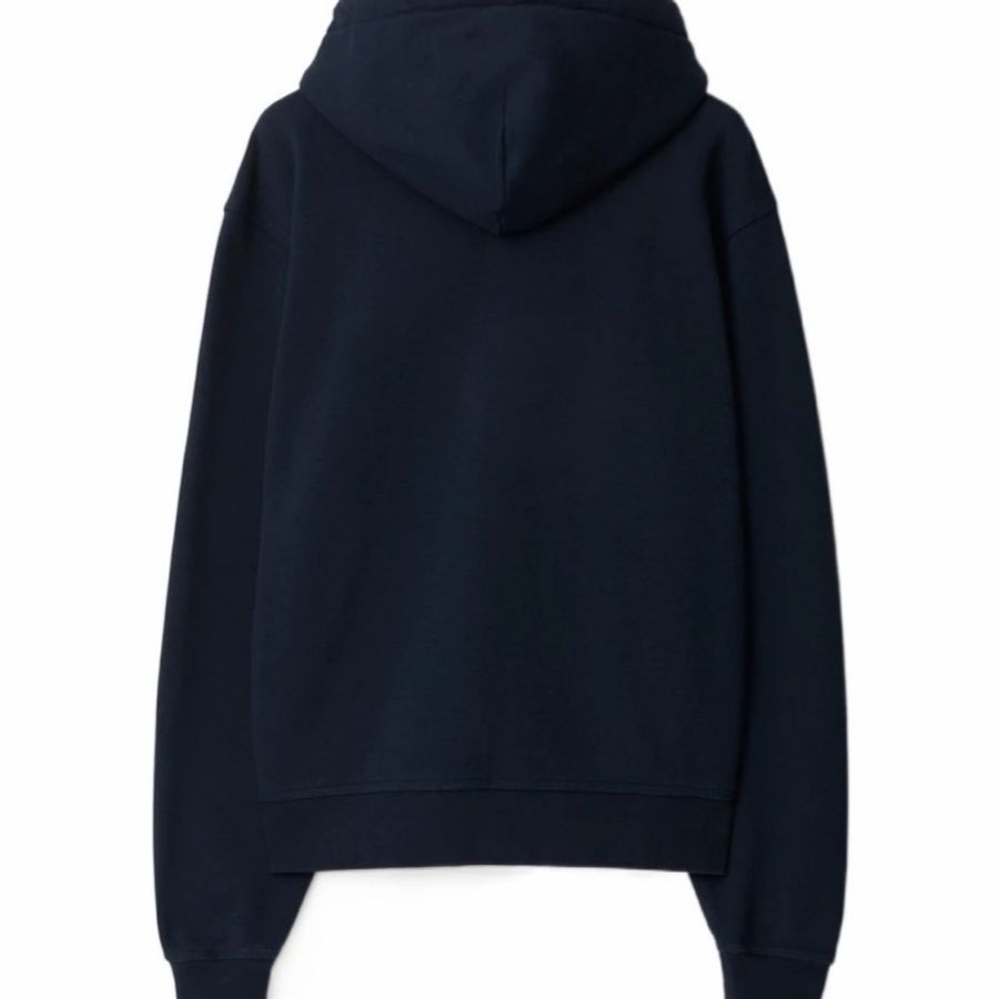 Burberry 男士 連帽拉鍊衛衣XS S M L XL XXL碼模特身高 189 CM,穿著 UK M 碼-2