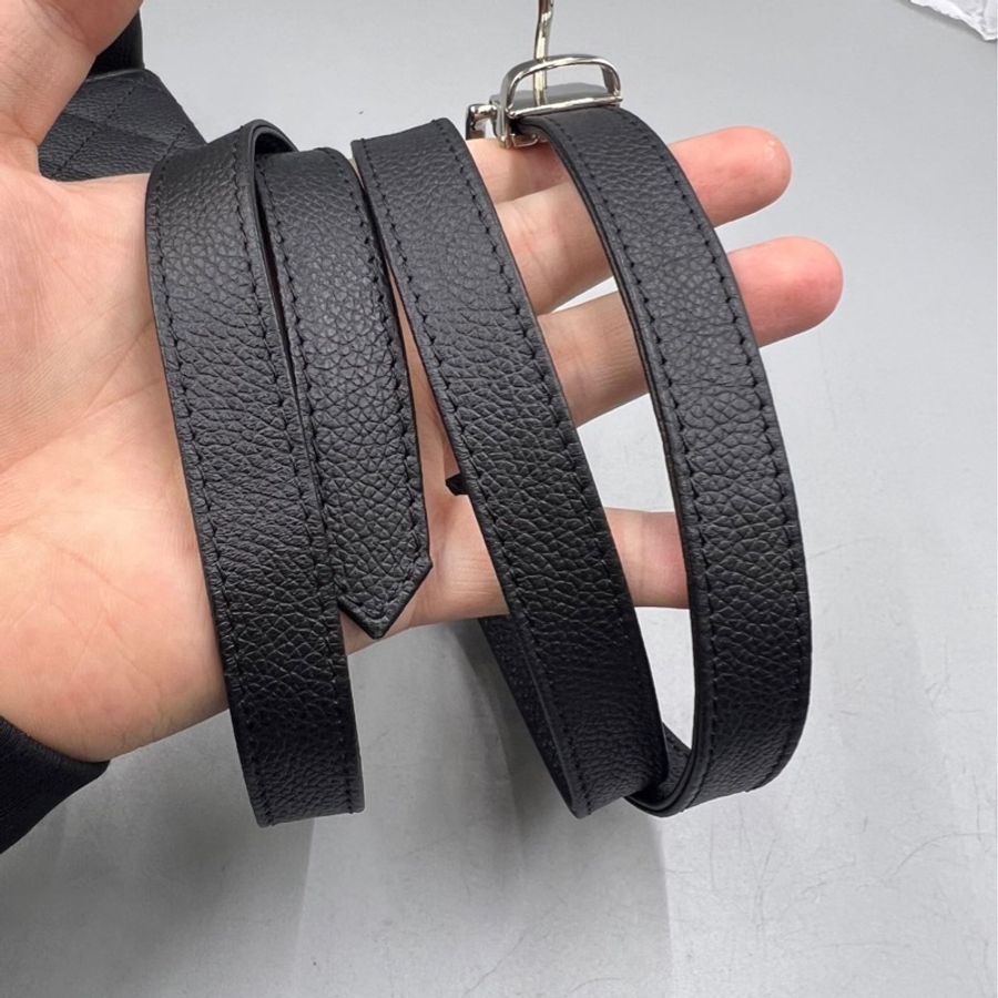 【稀有罕見✨全網最低價Chanel 2.55 waist bag黑銀魚子醬|腰包|胸包-22