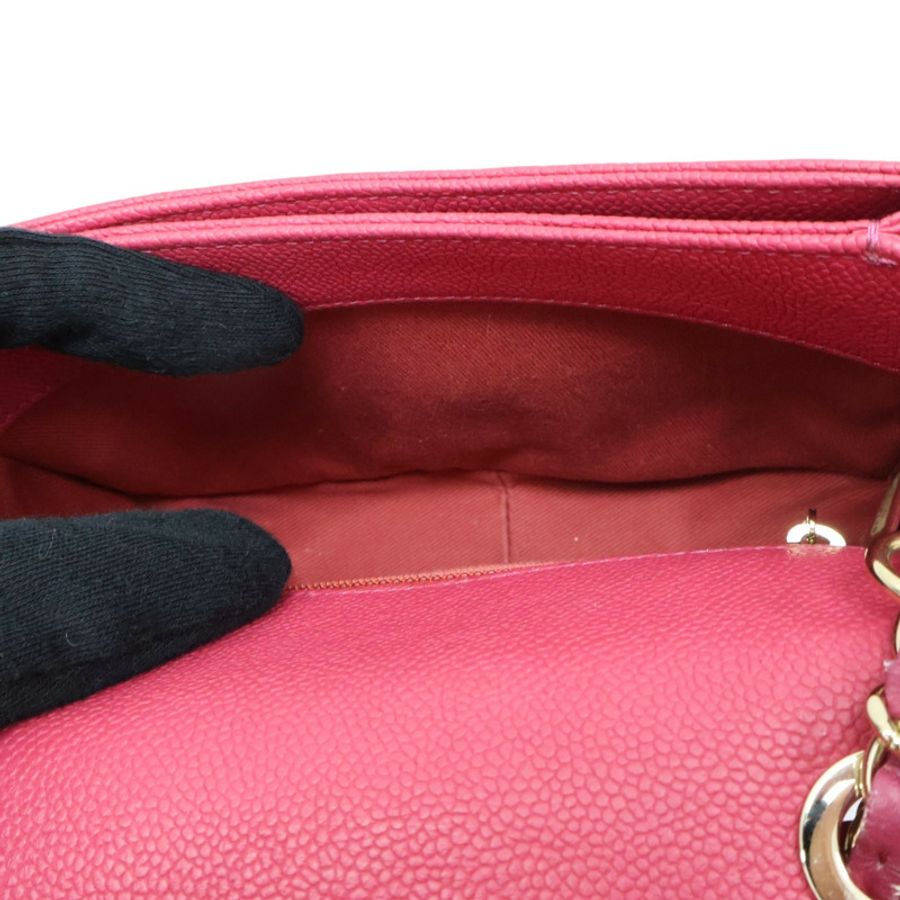 玫瑰粉 荔枝紋 牛皮 Coco Cuba Top Handle 肩背包【CHANEL 香奈兒】 A93660-4