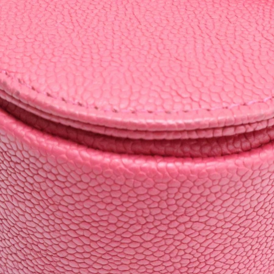 玫瑰粉 荔枝紋 牛皮 Coco Cuba Top Handle 肩背包【CHANEL 香奈兒】 A93660-13