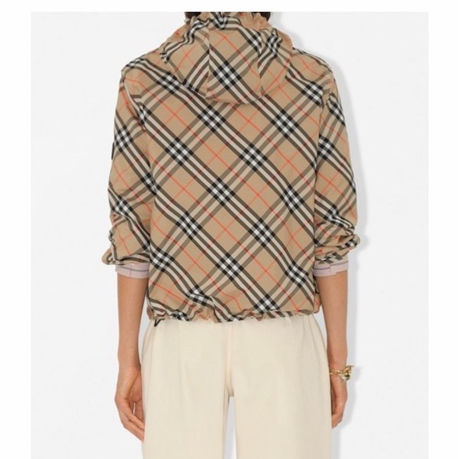 Burberry 女士 格紋連帽夾克XXS XS S M L XL XXL碼-2