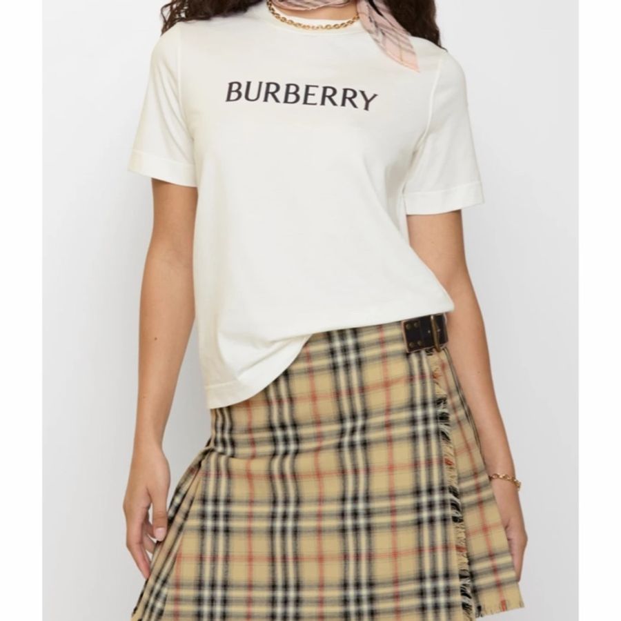 Burberry 女士 徽標 T 恤XXS XS S M L XL XXL碼-2