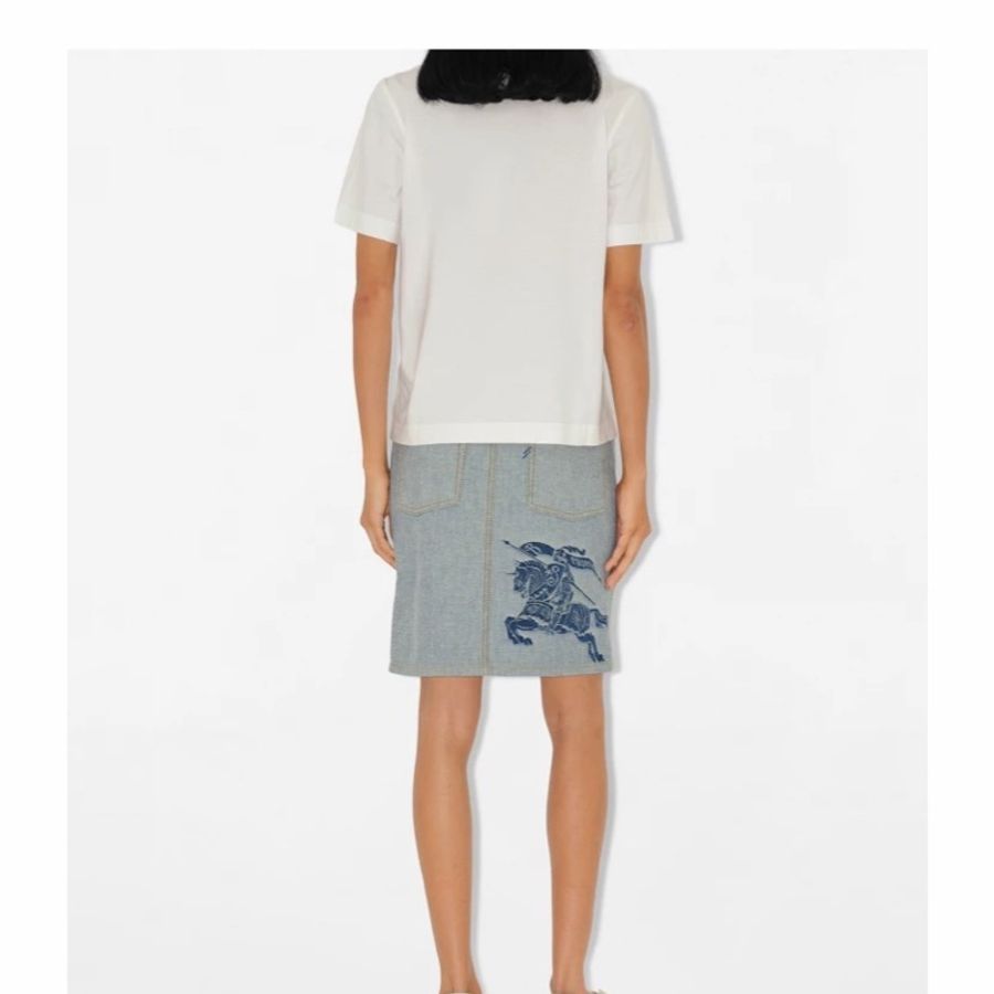 Burberry 女士 徽標短袖T恤XXS XS S M L XL碼-5