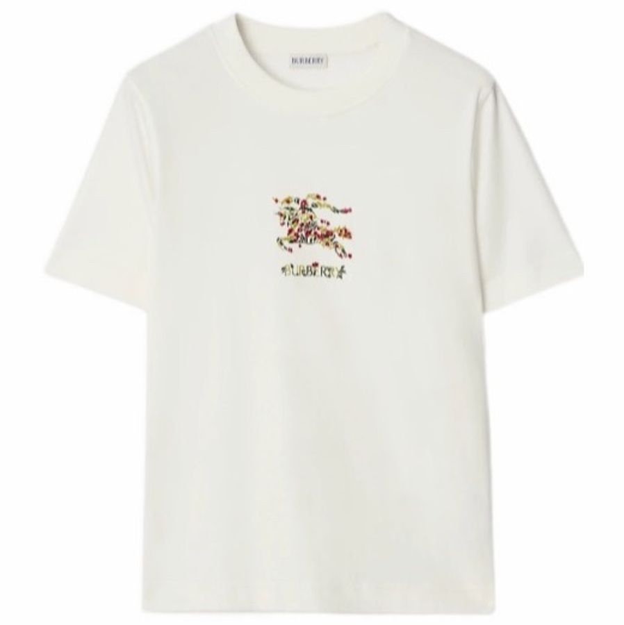 Burberry 女士 EKD純棉花卉T恤XXS XS S M L XL碼-4