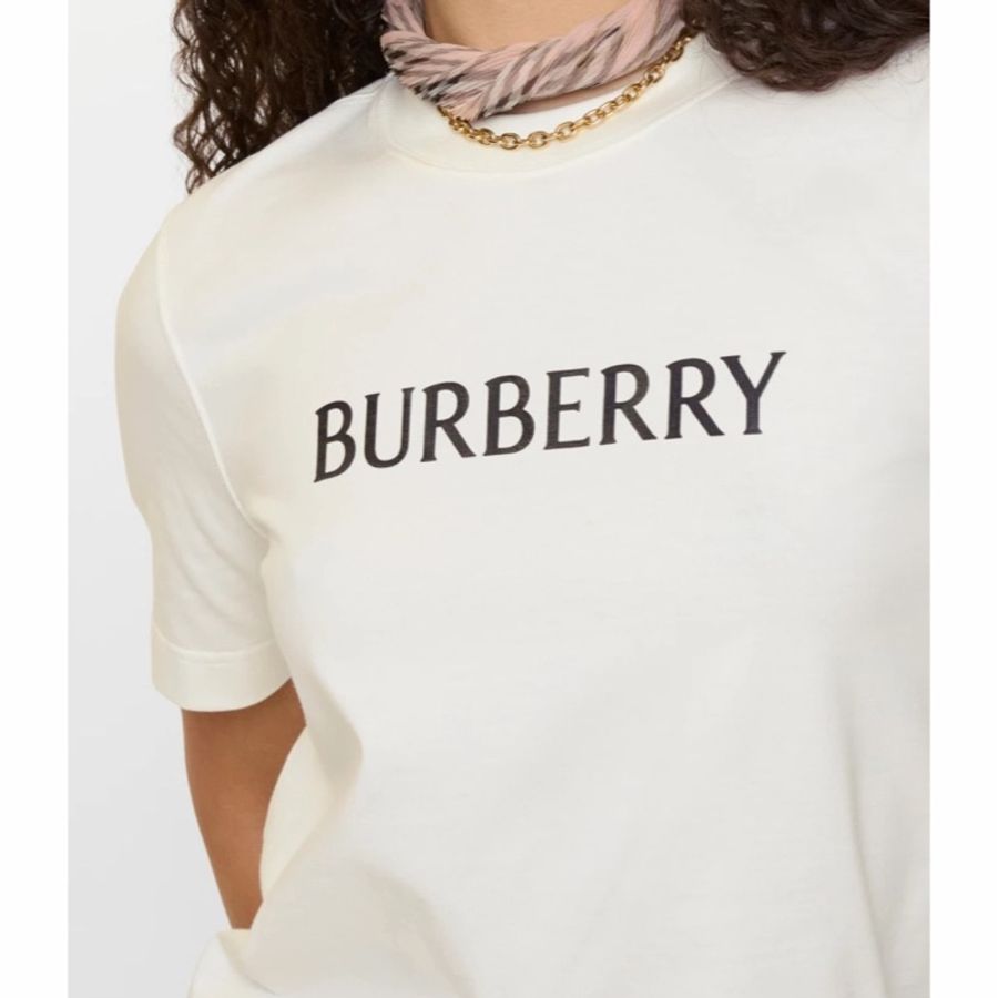 Burberry 女士 徽標 T 恤XXS XS S M L XL XXL碼-2