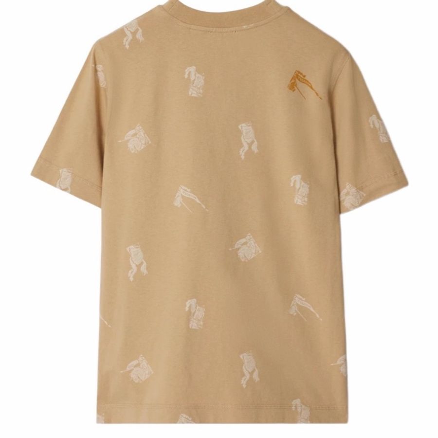 Burberry 女士 徽標圖案T恤XXS XS S M L XL碼-3