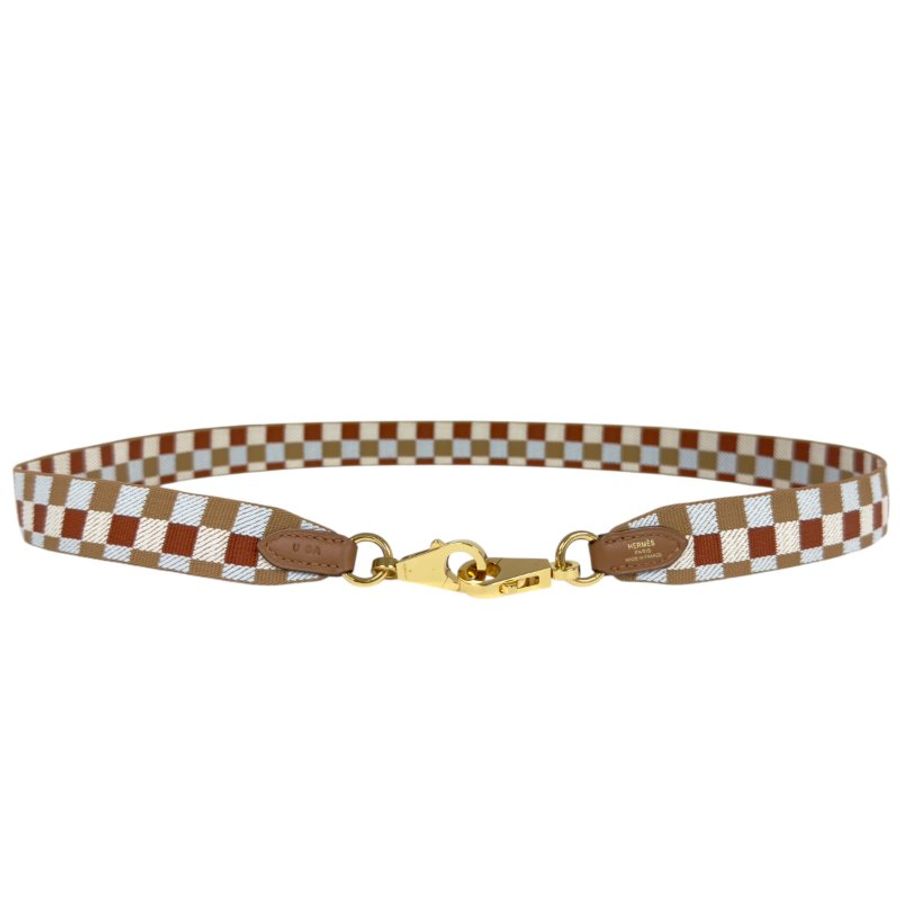 HERMES Maxi Quadrille 肩帶 25 mm-2