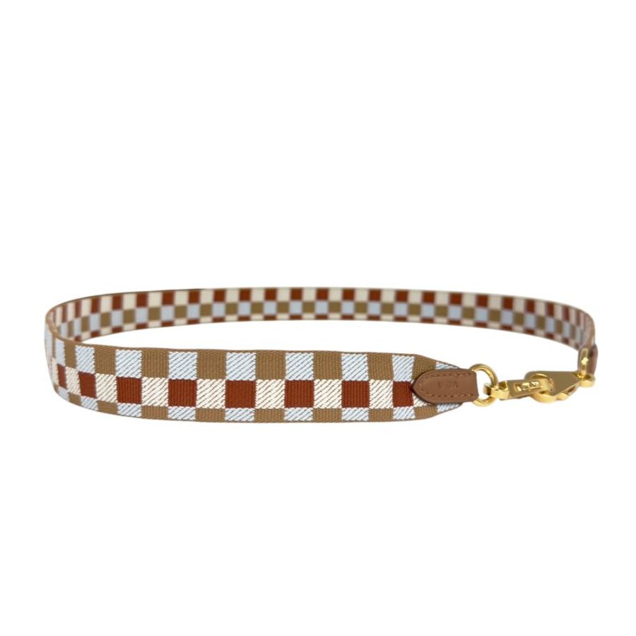 HERMES Maxi Quadrille 肩帶 25 mm-3