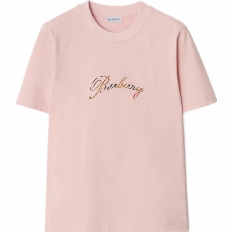 Burberry 女士 格子草書LogoT恤XXS XS S M L XL碼-0