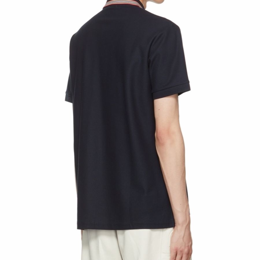 Burberry 男士 標誌性條紋衣領Polo 衫XXS XS S M L XL XXL XXXL碼-4