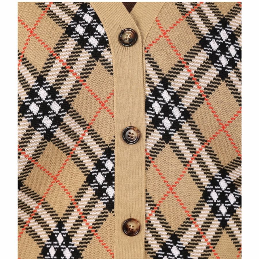 Burberry 女士 格紋開襟衫XXS XS S M L XL碼-2