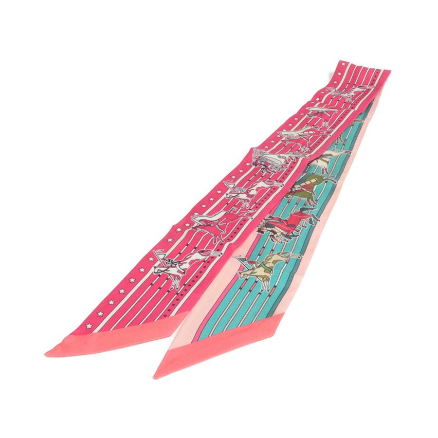 HERMES 【Hermes Fair】絲質Twilly絲巾-1
