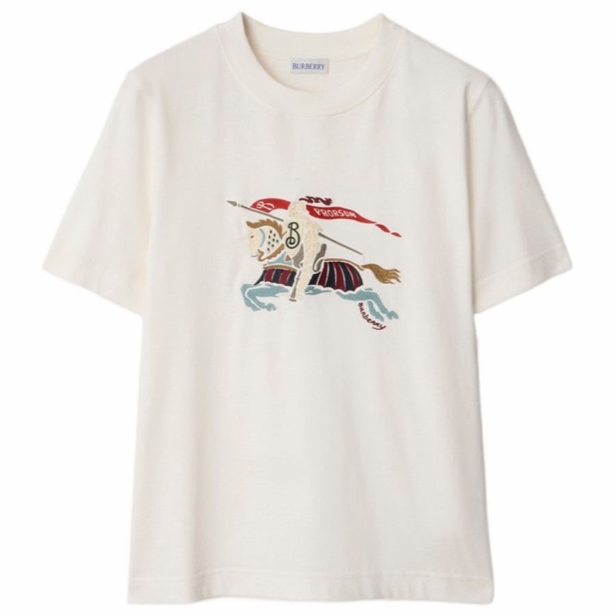 Burberry 女士 EKD 圓領T恤XS S M碼-0