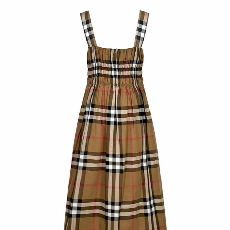 Burberry 女士 格子連衣裙UK-4 UK-6 UK-8 UK-10 UK-12 UK-14 UK-16碼-1