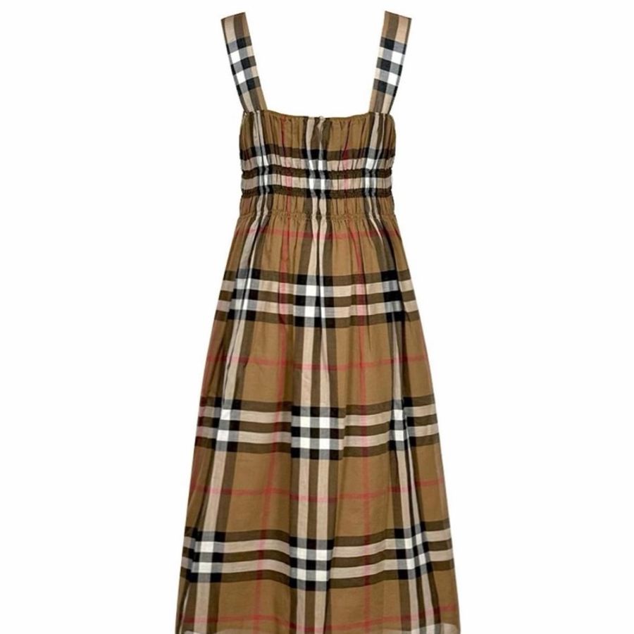 Burberry 女士 格子連衣裙UK-4 UK-6 UK-8 UK-10 UK-12 UK-14 UK-16碼-5