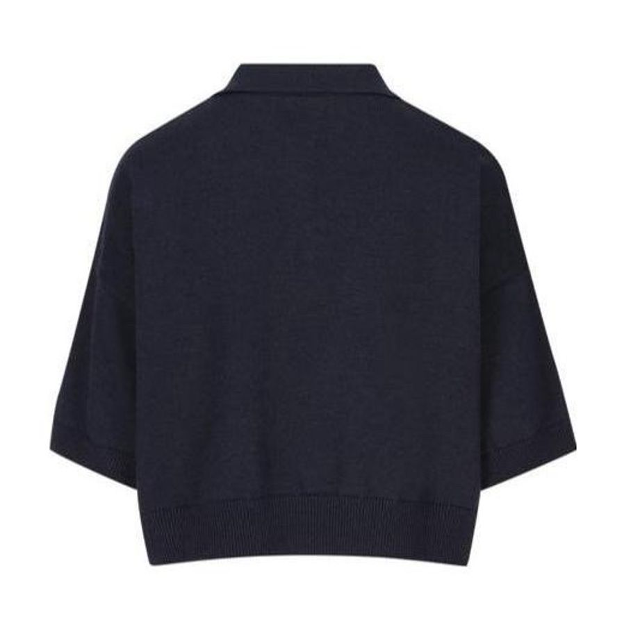 Celine 女士 Triopé 刺繡Polo衫M L碼-5