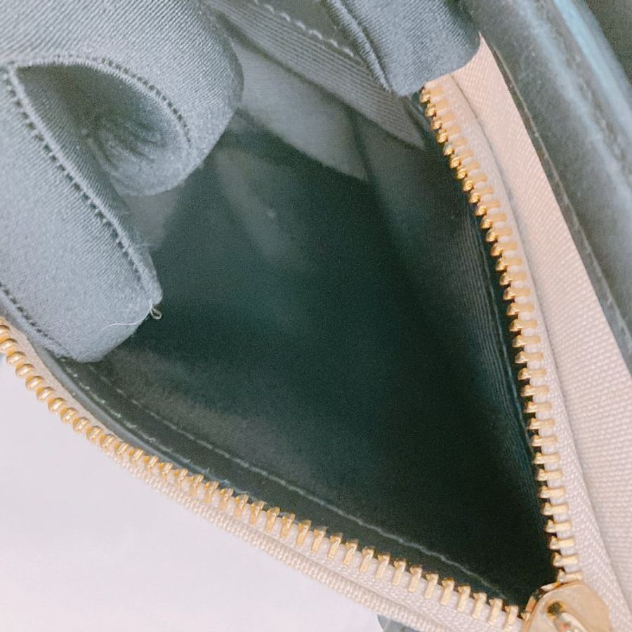 MS0572 Salvatore Ferragamo 菲拉格慕 手提 小包 帆布 輕身 拼牛皮 米色 黑色 Amy Tote Shoulder Bag Canvas Beige x GHW-17