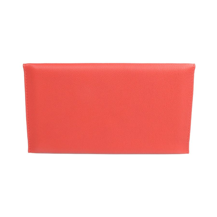 LOUIS VUITTON 牛皮皮革Envelope Wallet金扣長錢包-1