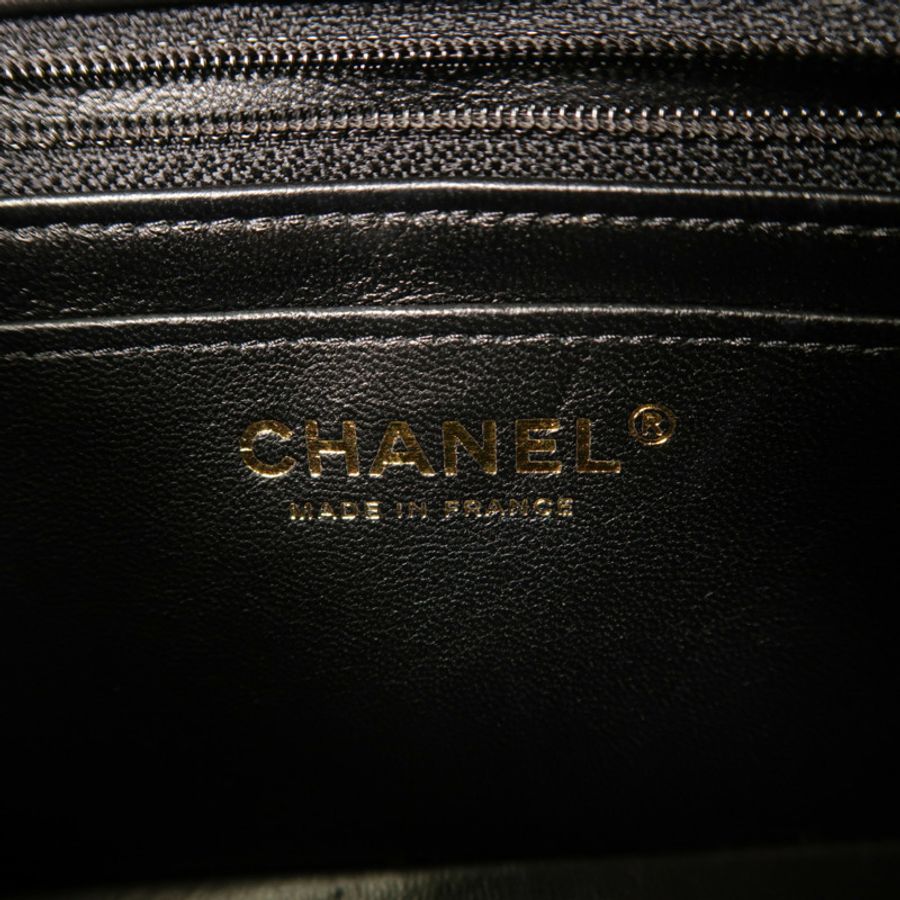CHANEL 牛皮皮革2.55 Mini金扣鏈帶肩背袋-5