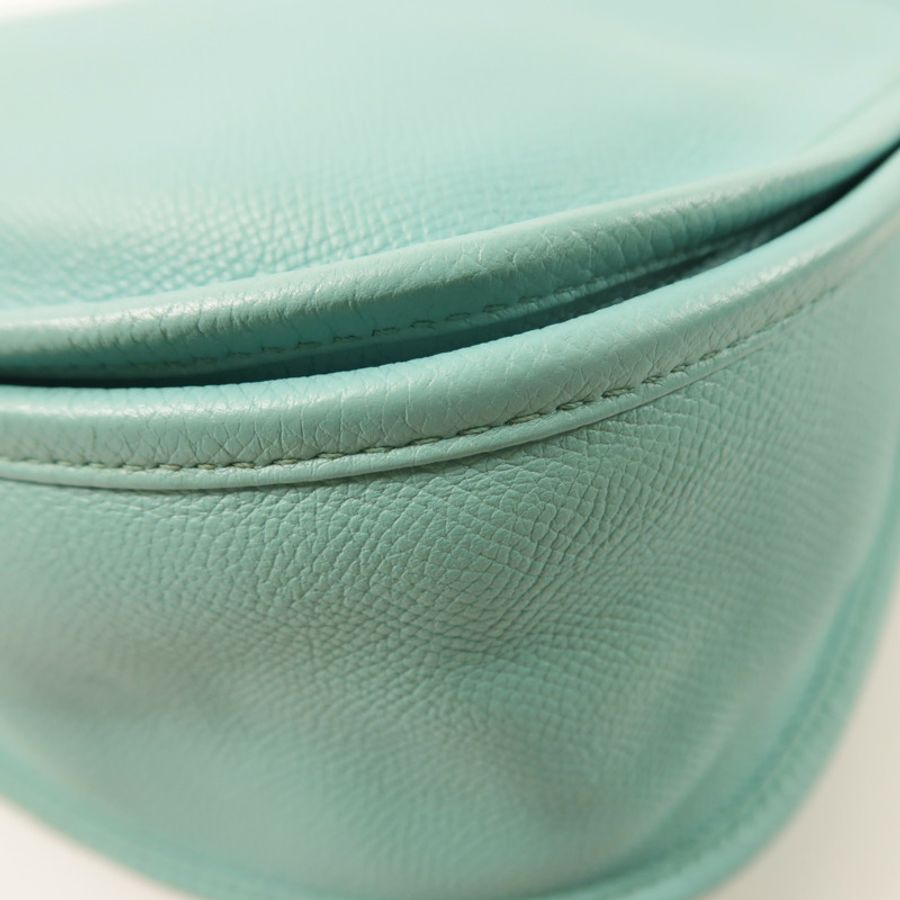 HERMES Epsom皮革Evelyne GM銀扣肩背袋-12