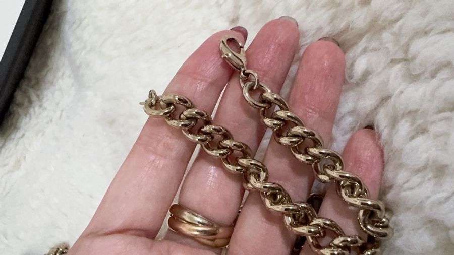 二手Gucci soho米白色WOC包-11