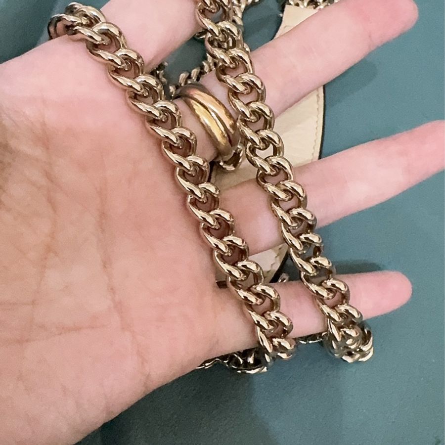 二手Gucci soho米白色WOC包-43