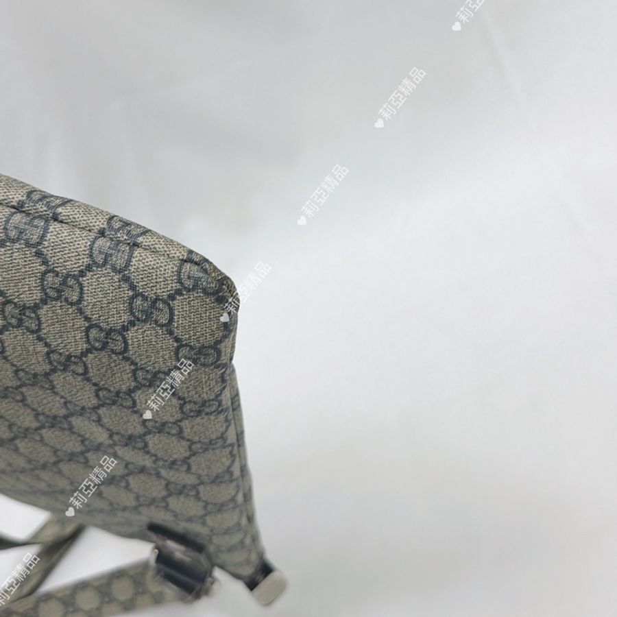 莉亞精品♡ Gucci 老花斜背包 二手美包-11