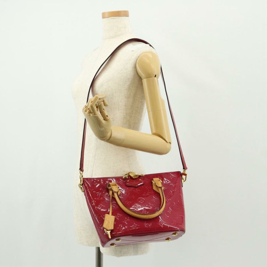 【日本直送】路易威登 Vernis Montebello PM 手提包 2way Rose Indian M90166 正品 112557A-28